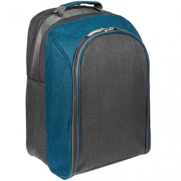 Набор для пикника Lilla Fridag на 2 персоны, серый с синим 