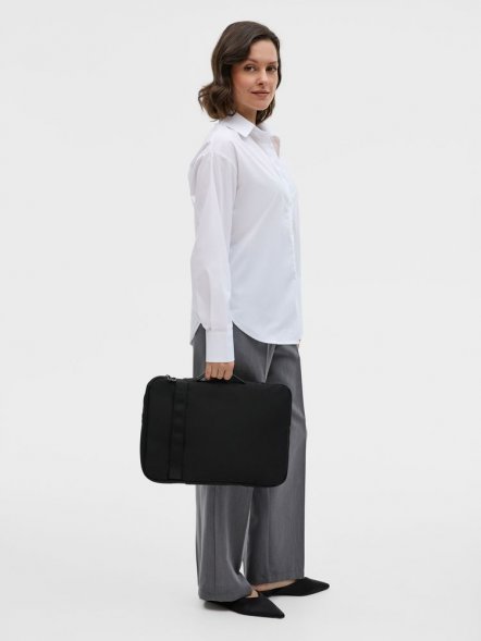 Сумка для ноутбука Crosshub, черная 