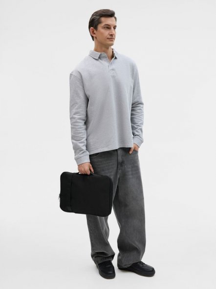 Сумка для ноутбука Crosshub, черная 