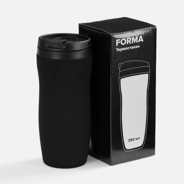 Термостакан Forma, черный 