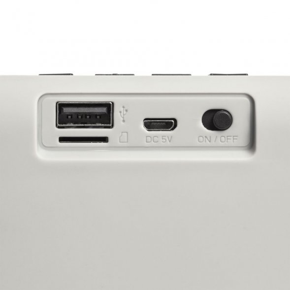 Беспроводная колонка Borsetta, светло-серая 