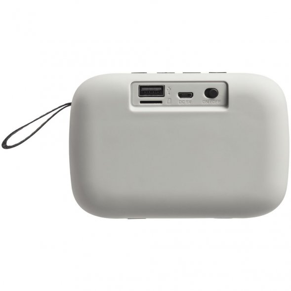 Беспроводная колонка Borsetta, светло-серая 