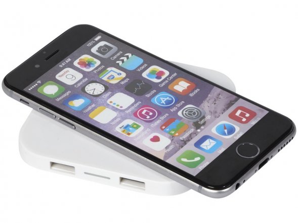 Беспроводное зарядное устройство-хаб Ozone, белый 