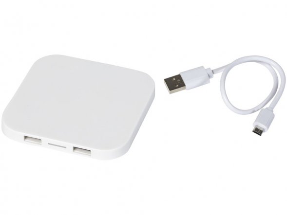 Беспроводное зарядное устройство-хаб Ozone, белый 