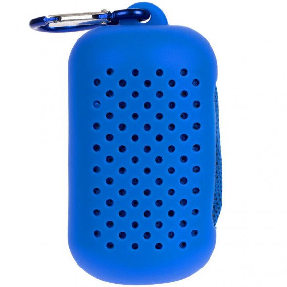 Охлаждающее полотенце Narvik в силиконовом чехле, синее 