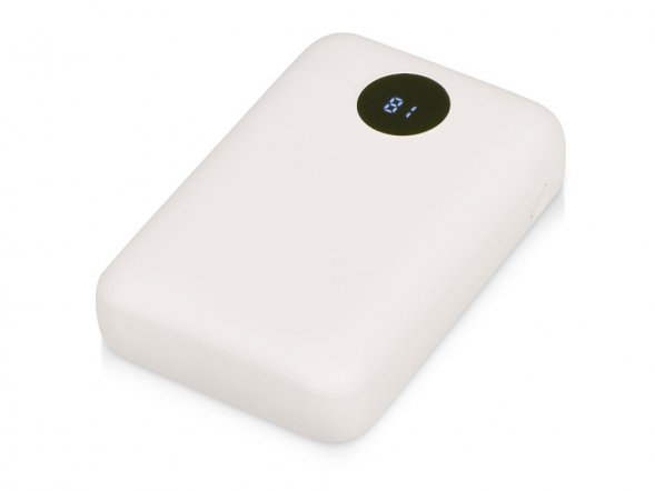 Внешний аккумулятор с быстрой зарядкой QC/PD CosmIQ, 10000 мАч, белый 