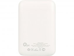 Внешний аккумулятор с быстрой зарядкой QC/PD CosmIQ, 10000 мАч, белый