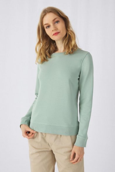 Свитшот женский BNC Inspire (Organic), бордовый 