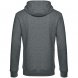 Толстовка с капюшоном унисекс King, темно-серый меланж 