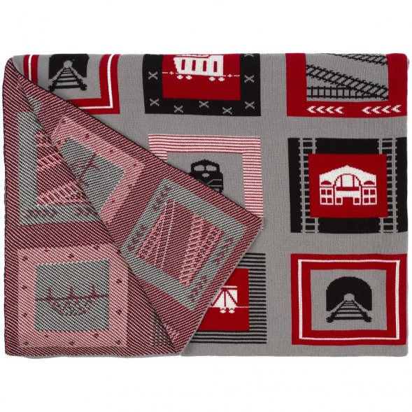 Плед Industry, железные дороги 