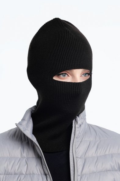 Шапка-балаклава Helma, черная 