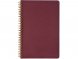 Бизнес тетрадь на гребне А5 Pragmatic, 60 листов в клетку, бордовый 