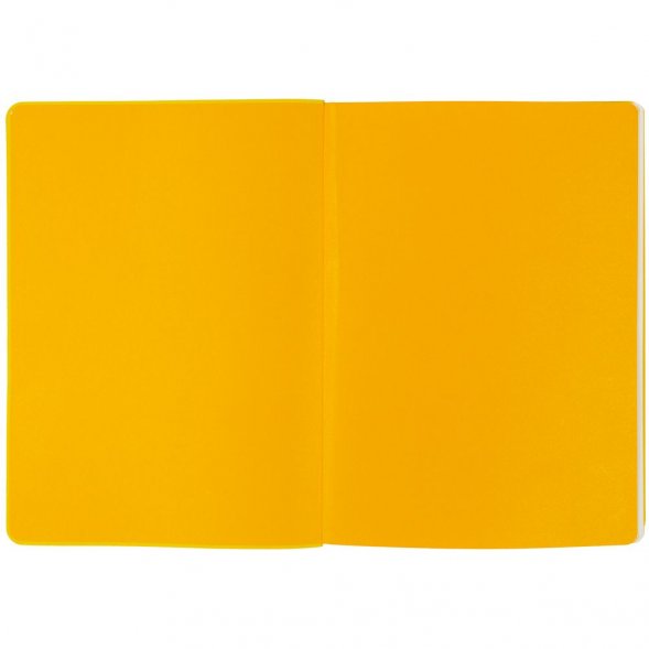 Ежедневник Slip, недатированный, черный с желтым 