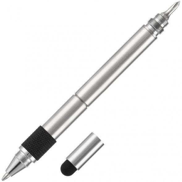 Ручка шариковая Numeric, мультиинструмент, черная 