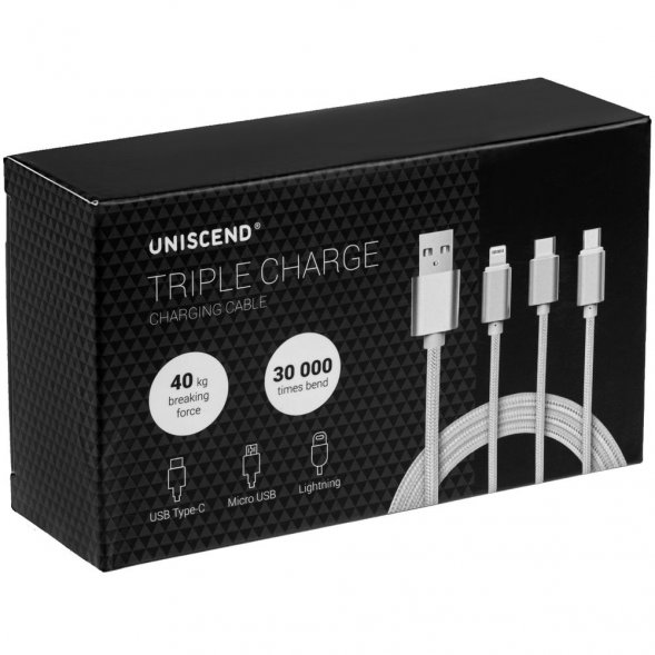 Кабель Triple Charge в футляре 