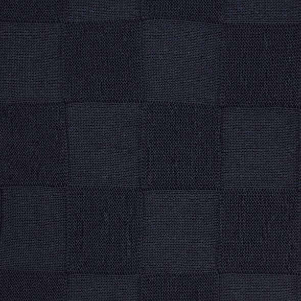 Плед Cella вязаный, синий (без подарочной коробки) 