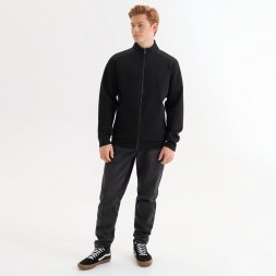 Толстовка на молнии ASTIN черная, размер L