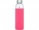 Спортивная бутылка Bodhi из стекла объемом 500 мл, розовый 
