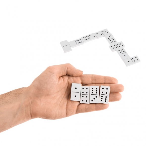 Домино Tickler, белое 