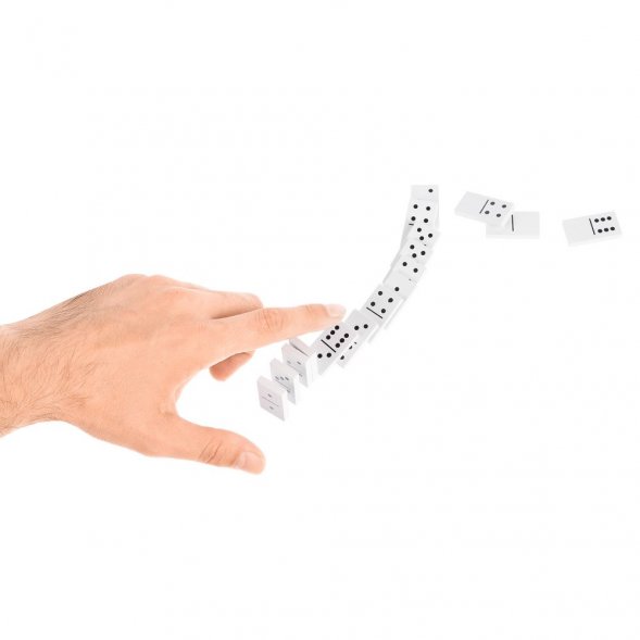 Домино Tickler, белое 