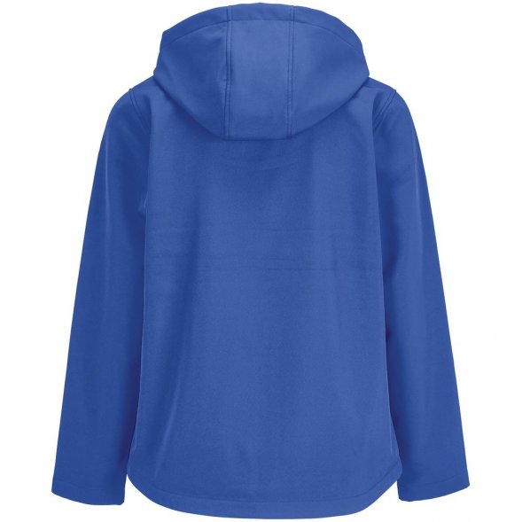 Куртка софтшелл с капюшоном женская Race Women, ярко-синяя (royal) 