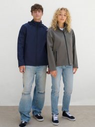 Куртка софтшелл с капюшоном женская Race Women, ярко-синяя (royal)