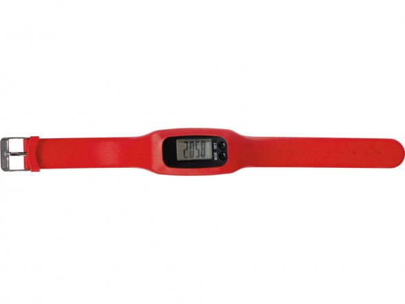 Наручные часы с шагомером Ridley, красный 