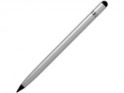 Вечный карандаш Eternal со стилусом и ластиком, серебристый