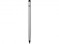 Вечный карандаш Eternal со стилусом и ластиком, серебристый