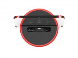 Док-станция 3-в-1 iLO Dock с подсветкой, красный