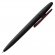 Ручка шариковая Prodir DS5 TRR-P Soft Touch, черная с красным 