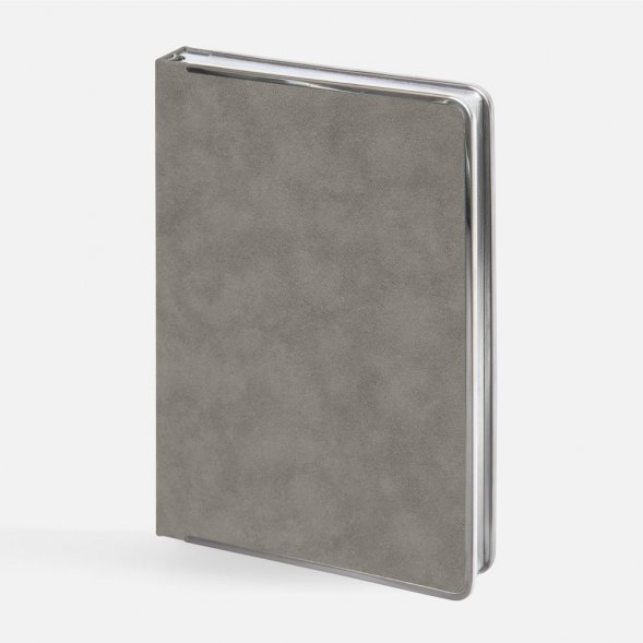 Ежедневник Metal Frame на заказ, датированный, серый 