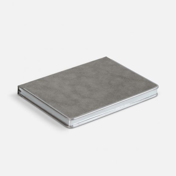 Ежедневник Metal Frame на заказ, датированный, серый 