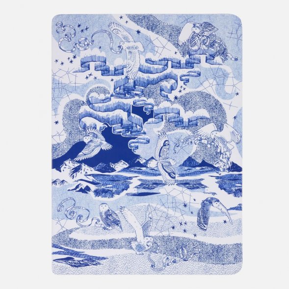 Флисовый плед «Чудеса прилетели» 