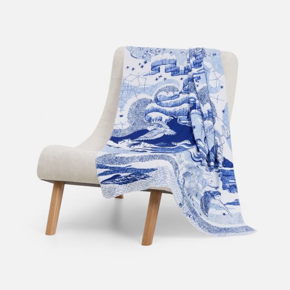 Флисовый плед «Чудеса прилетели» 