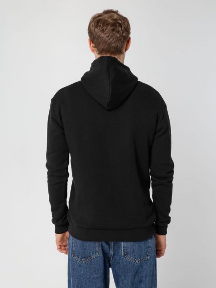 Толстовка с капюшоном Unit Kirenga Heavy, черная 