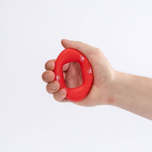 Эспандер кистевой Doubly, красный 