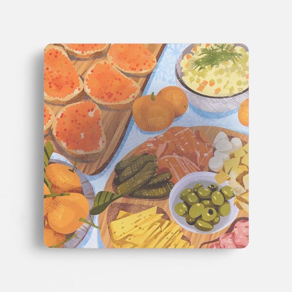 Игра крестики-нолики «Criss Cross. Праздничный стол» 