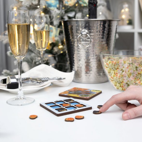 Игра крестики-нолики «Criss Cross. Праздничный стол» 