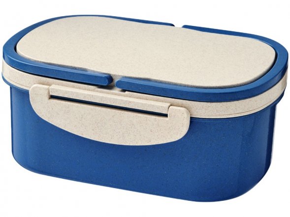 Ланч-бокс Shen из пшеничного соломенного волокна, синий 