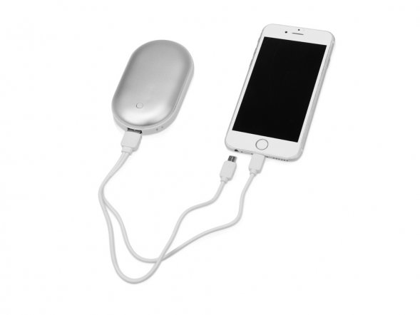 Портативное зарядное устройство с функцией обогрева Handy, 4400 mAh 