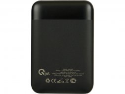 Внешний аккумулятор с быстрой зарядкой QC/PD CosmIQ, 10000 мАч, черный