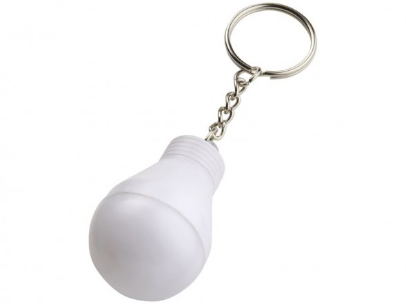 Брелок-фонарик Aquila, белый 