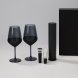 Подарочный набор 2 бокала для вина Black Edition + набор для вина Sacramento в черной коробке 