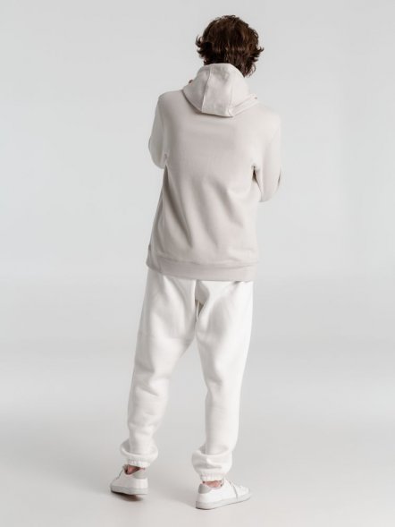 Толстовка с капюшоном унисекс King, дымчато-серая 