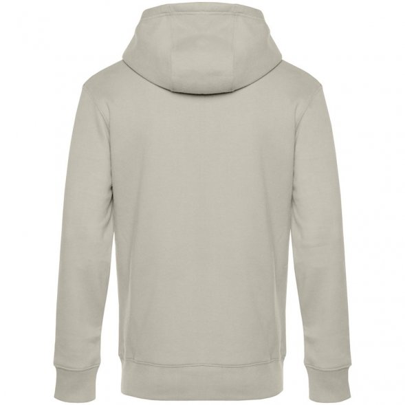 Толстовка с капюшоном унисекс King, дымчато-серая 