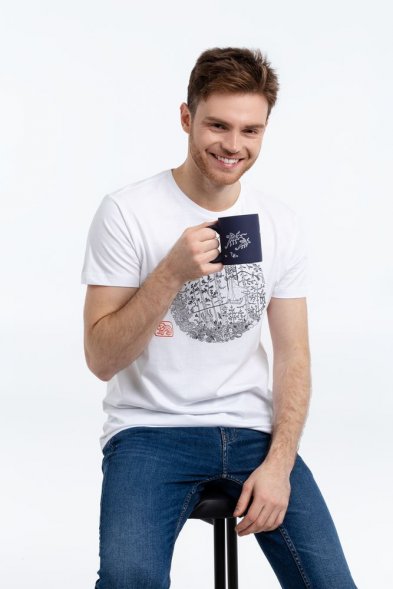 Кружка «Погоня», темно-синяя 