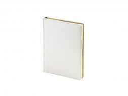 Ежедневник недатированный А6+ Sidney Nebraska, белый (золотой обрез)