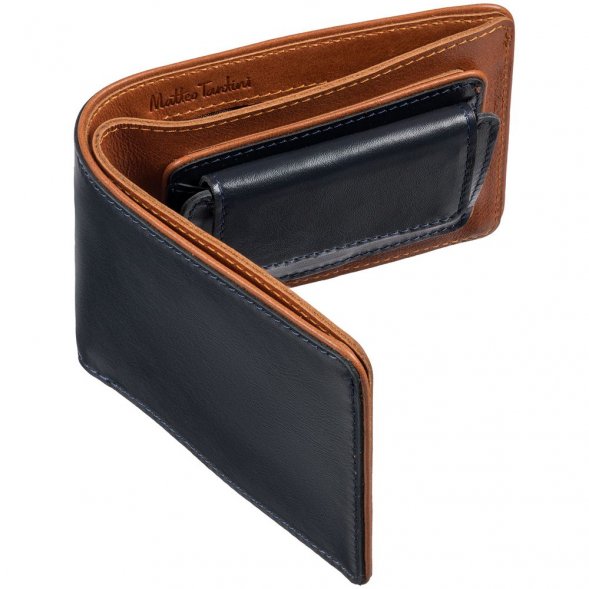 Портмоне Kalsa Palermo, синее 