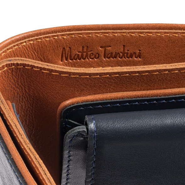 Портмоне Kalsa Palermo, синее 